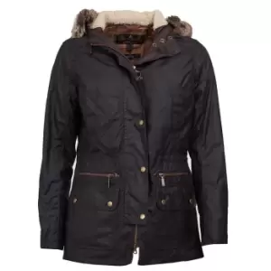 Barbour Womens Kelsall Wax Jacket Rustic 12