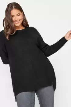 Side Zip Knitted Jumper