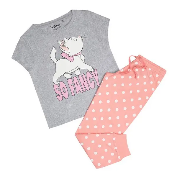 Disney So Fancy Marie Cotton PJ Set Multi