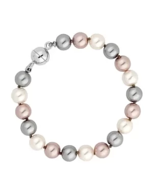 Jon Richard Triple Tone Pearl Bracelet