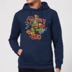 Looney Tunes Its Christmas Baby Christmas Hoodie - Navy - S