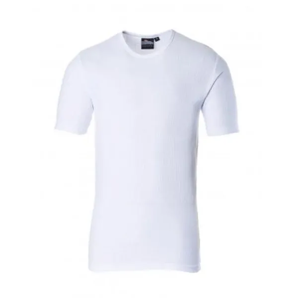 Portwest Thermal Short Sleeve T Shirt B120WHRXXL Colour: White