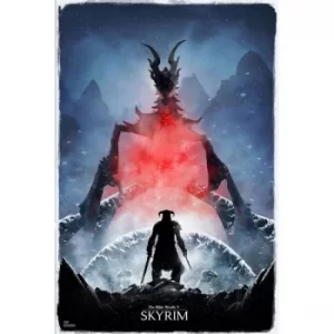 The Elder Scrolls Art Print Skyrim Limited Edition 42 x 30 cm