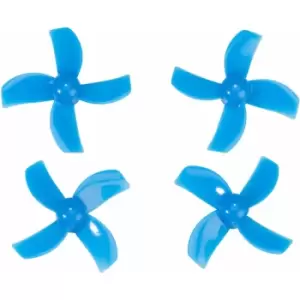 Airgineers - 31mm 4-Blade Blue Propellers: 2 x cw, 2 x ccw