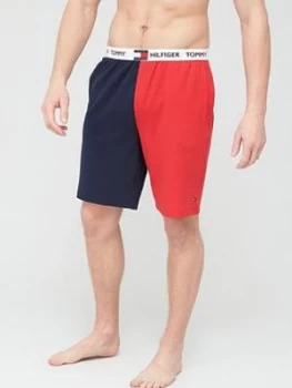 Tommy Hilfiger Colourblock Jersey Shorts - Navy Blazer