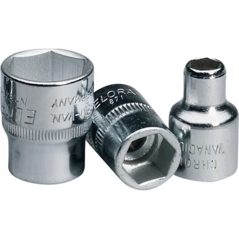 Elora 3/8" Drive Hexagon Socket Metric 3/8" 12mm