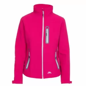 Trespass Womens/Ladies Hallie Softshell Jacket (L) (Cassis)