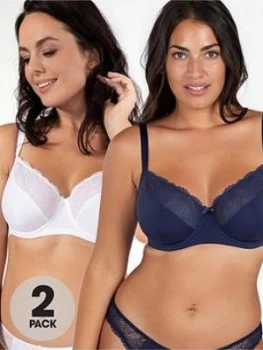 Dorina Faith 2 Pack Non Padded Bra