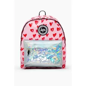 Hype Hearts Backpack (One Size) (Pink/Red)