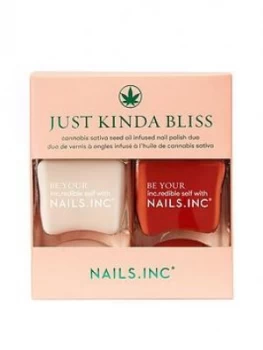 Nails Inc Just Kinda Bliss Nail Polish Duo