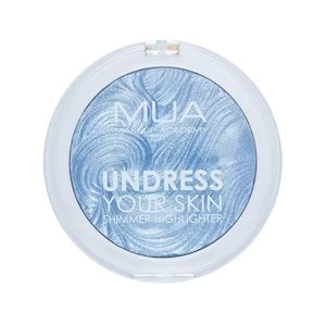 MUA Undress Your Skin Highlighting Powder Ice Sparkle Blue