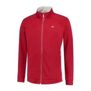 Dunlop Club Knit Jacket Mens - Red