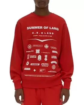 Helmut Lang Summer of Lang Badge Sweatshirt