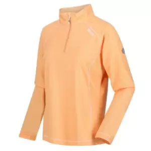 Regatta Womens Montes Half Zip Fleece - Orange