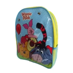 Winne The Pooh Childrens/Kids Backpack (One Size) (Yellow/Blue)