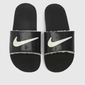 Nike Black Kawa Se Youth Sandals