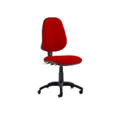 Dynamic Independent Seat & Back Task Operator Chair Without Arms Eclipse Plus III Bergamot Cherry Seat High Back