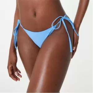 Jack Wills Tie Side Bikini Bottoms - Blue