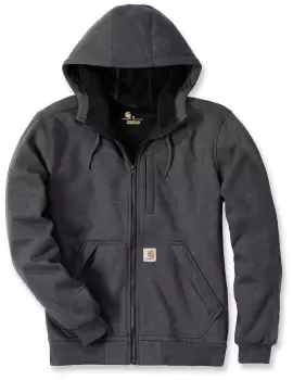 Carhartt Wind Fighter Zip Hoodie, grey, Size XL, grey, Size XL