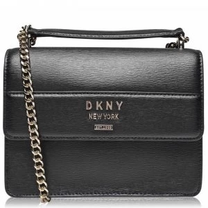 DKNY Flap Over Bag - Black/Gold BGD