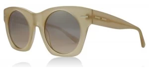 DKNY DY4148 Sunglasses Matte Light Beige 3730/8Z 48mm