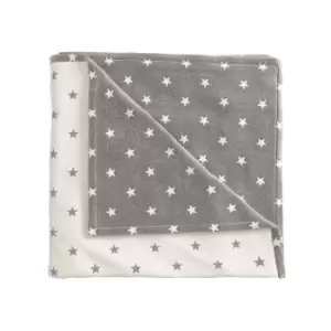 Helena Springfield Star Woven Throw, Grey