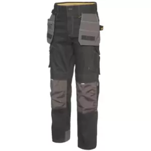 Caterpillar Mens H2O Defender Water Resistant Workwear Trousers (30L) (Black Graphite) - Black Graphite