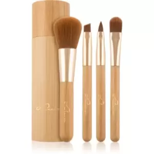 Luvia Cosmetics Bamboo Travel Brush Set (Travel)