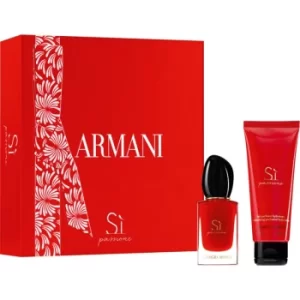 Giorgio Armani Si Passione Gift Set 30ml Eau de Parfum + 75ml Body Lotion