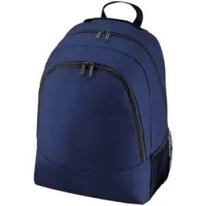 Bagbase Universal Multipurpose Backpack / Rucksack / Bag (18 Litres) (Pack of 2) (One Size) (French Navy) - French Navy