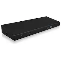 IcyBox USB Type-C Docking Station with Triple Video Output - Black (IB-DK2244AC)