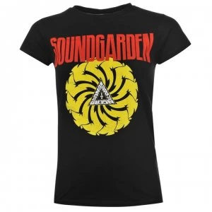 Official Soundgarden T Shirt Mens - Black