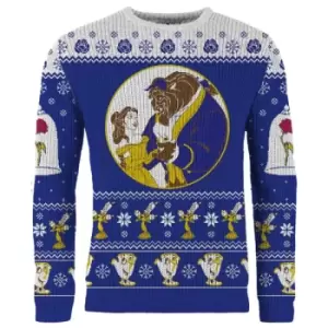 Beauty and the Beast Christmas Jumper (Size L)