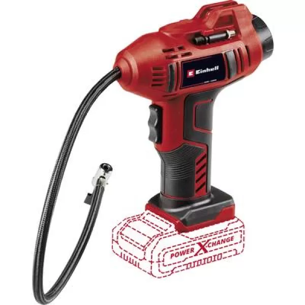 Einhell 2071010 Cordless compressor CE-CC 18 Li-Solo Power X-Change 11 bar Digital display, Auto turn-off