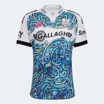 adidas Chiefs Away Rugby Shirt 2022 - White/Multi