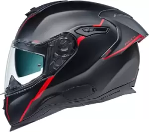 Nexx SX.100R Shortcut Helmet, black-red Size M black-red, Size M