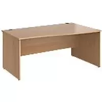 Dams International Wave Desk MP16WRB 1,600 x 725 x 800 - 990 mm