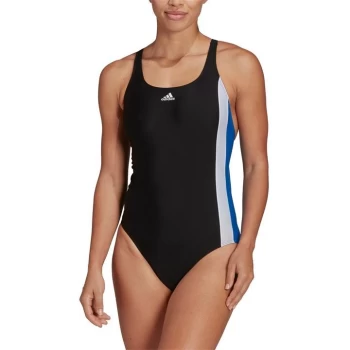 adidas Colorblock Swimsuit Womens - Black