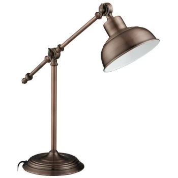 Searchlight Macbeth - 1 Light Table Lamp Copper, E14