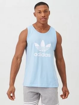 Adidas Originals Trefoil Tank - Blue