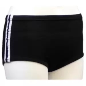 Carta Sport Mens Athletic Briefs (28R) (Black/White)