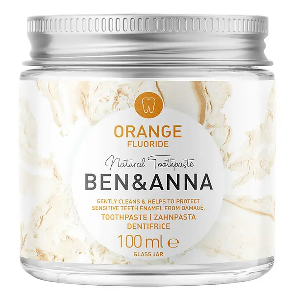 Ben & Anna Orange Fluoride Toothpaste 100ml