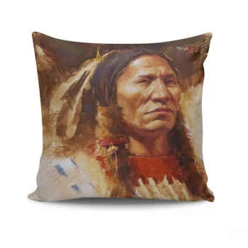 NTVKRLNT-5 - No Filling Multicolor Cushion Cover