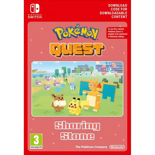 Pokemon Quest Sharing Stone Nintendo Switch Game