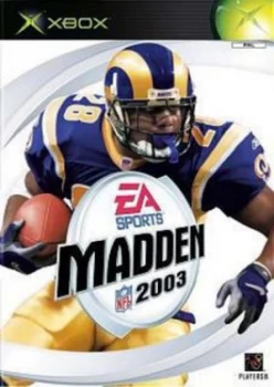 Madden NFL 2003 Xbox Game