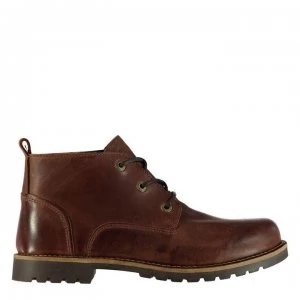 Firetrap Hylo Mens Leather Boots - Brown