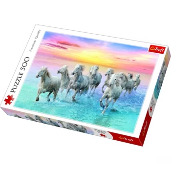 Galloping Horses Jigsaw Puzzle - 500 Pieces