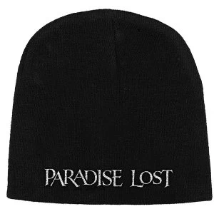 Paradise Lost - Logo Unisex Beanie Hat - Black