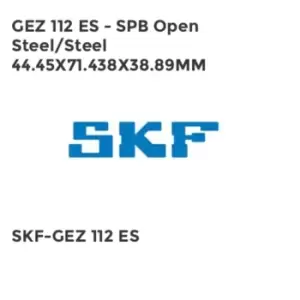 GEZ 112 ES - SPB Open Steel/Steel 44.45X71.438X38.89MM