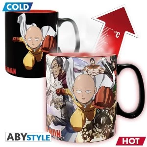 One Punch Man - Heat Change Heroes Mug